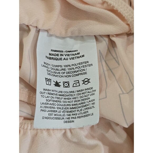 Nike Pink Dri-Fit Tempo Runnimg Shorts Womens Size Small Spell out Logo - Picture 7 of 8